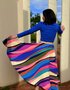 COUPON 70CM My Dress Made - Rainbow - Viscose twill OEKO-TEX® STeP & FSC