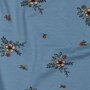 Verhees - Light blue Flowers - Jersey (GOTS)