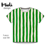 Mieli Design - Watercolor stripes JERSEY (organic)