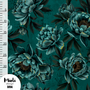 COUPON 80 CM Mieli Design - Royal Emerald FRENCH TERRY (organic)