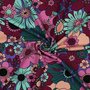 NERIDA HANSEN X Verhees - Blomster Purple - FRENCH TERRY 