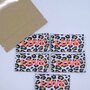 L'Etiquette Home Couture - Love Leopard - woven labels