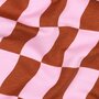 Verhees - Pink/Brown Check - SOFT SWEAT