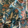 Tropic Flowers - Indiase Blokprint Katoen