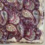 Purple Paisley - Indiase Blokprint Katoen