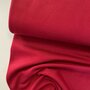 COUPON 80cm C. Pauli - Red Dahlia brushed sweat GOTS