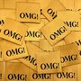 L'Etiquette Home Couture - OMG caramel - woven labels