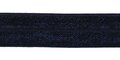 COUPON 110 CM Donkerblauw - Elastisch Biais