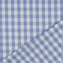 Verhees - Yarn Dyed CHECK Lavender / Light Green - POPLIN KATOEN