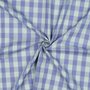 Verhees - Yarn Dyed CHECK Lavender / Light Green - POPLIN KATOEN