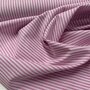 Verhees - Yarn Dyed STRIPES Pink - POPLIN KATOEN