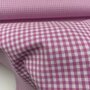 Verhees - Yarn Dyed CHECK Pink - POPLIN KATOEN