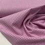 Verhees - Yarn Dyed CHECK Pink - POPLIN KATOEN