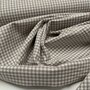 Verhees - Yarn Dyed CHECK Sand - POPLIN KATOEN