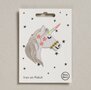 Petra Boase - Iron on Patch - Unicorn Head