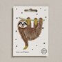 Petra Boase - Iron on Patch - Sloth 