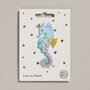 Petra Boase - Iron on Patch - Seahorse