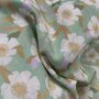 Paintbrush Studio - Botania Peony Mint - ORGANIC COTTON GAUZE