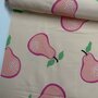 Hilco - Soft Pink Pears FRENCH TERRY- OEKO-TEX