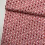 TOPTEX - Roze rood margrietjes  - VISCOSE metallic 