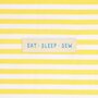 KYLIE & THE MACHINE - EAT SLEEP SEW - LABELS 6 PACK