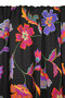 Atelier Jupe - Black with Flowers VISCOSE