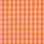 Verhees - Yarn Dyed CHECK Orange/Salmon - POPLIN KATOEN