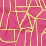 NERIDA HANSEN X Verhees - Town Fuchsia/Yellow COTTON VOILE