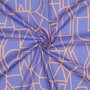 NERIDA HANSEN X Verhees - Blue/Peach COTTON VOILE